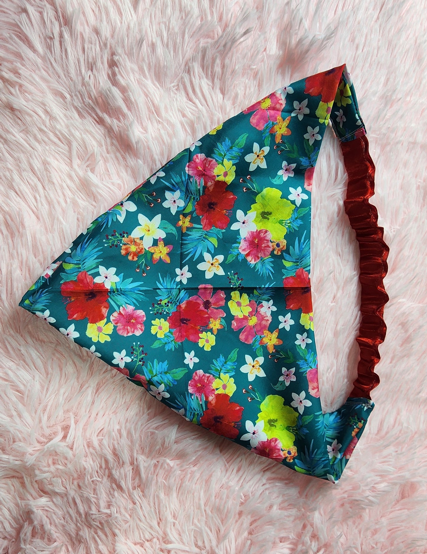 Flower green bandanas