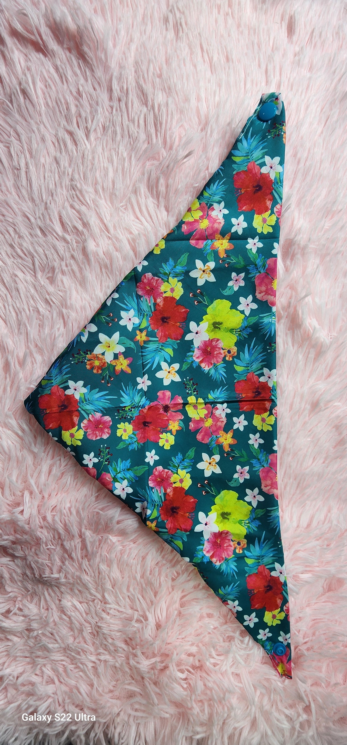 Flower green bandanas