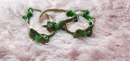 Bows collars variable colors