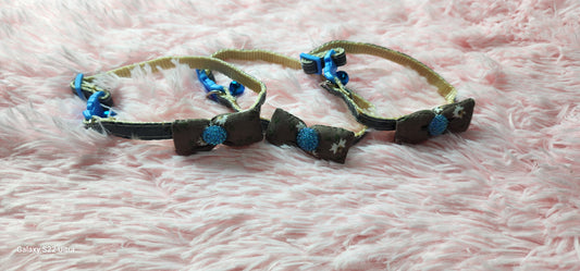 Bows collars variable colors